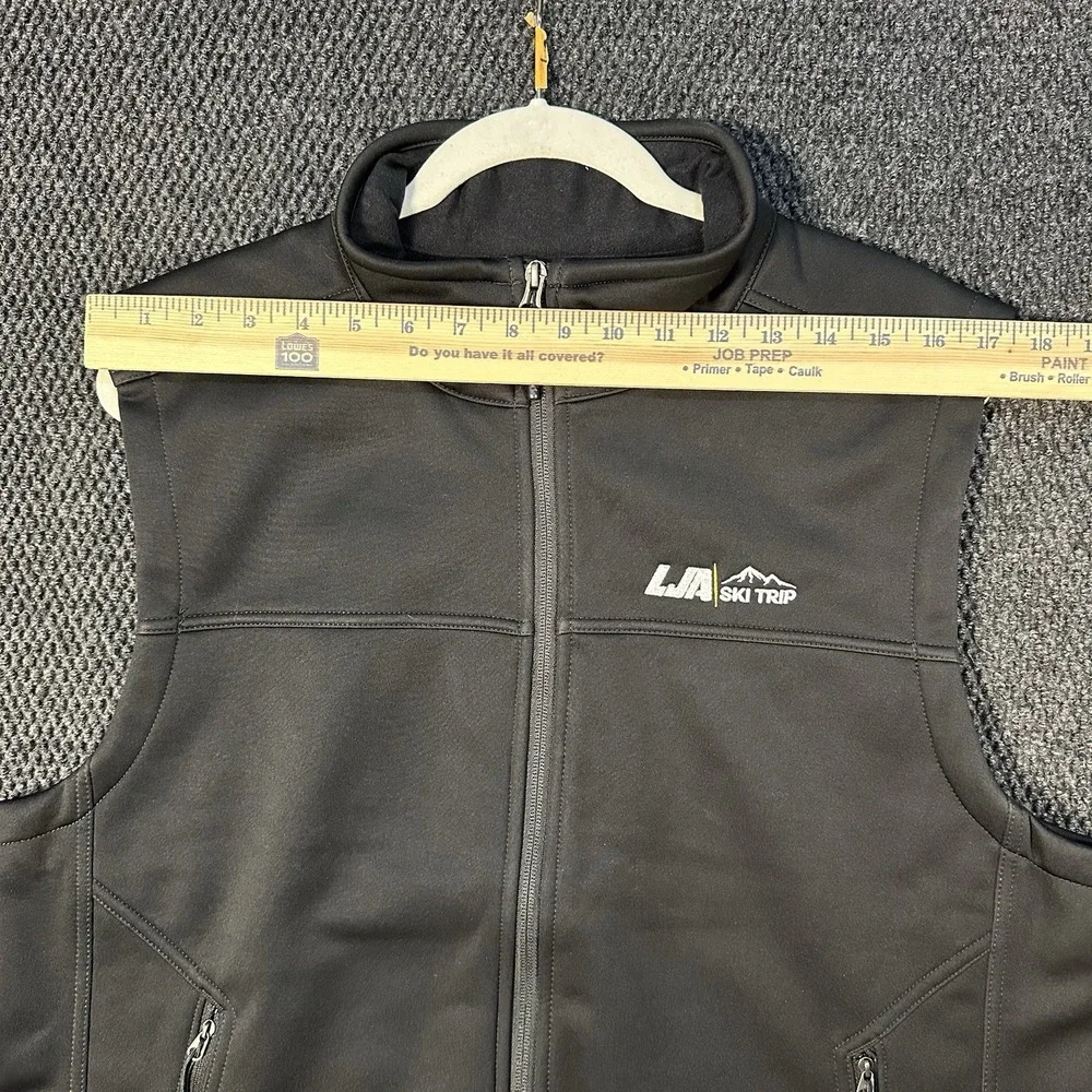 The North Face WindWall Vest Men's L NWT Black Full Zip Softshell Ski Trip